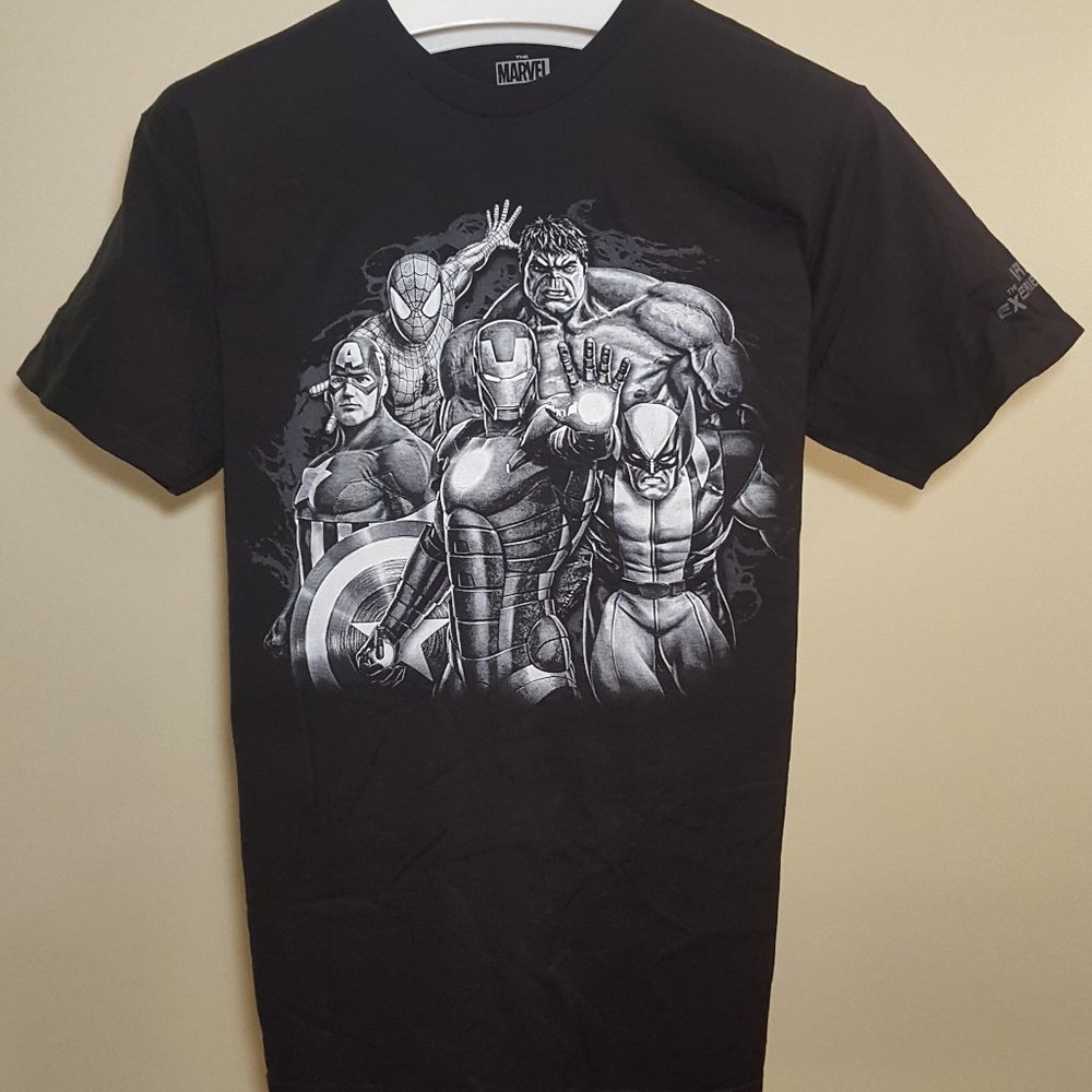 MARVEL T-SHIRT - Spider-man, Iron Man, Hulk, Captain America, Wolverine